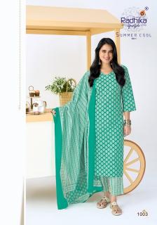 Radhika lifestyle summer cool vol-1 branded kurtis wholesale in bangalore